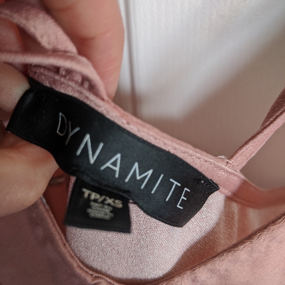 Dynamite Cherry Blossom Slip Dress - Picture 4 of 6